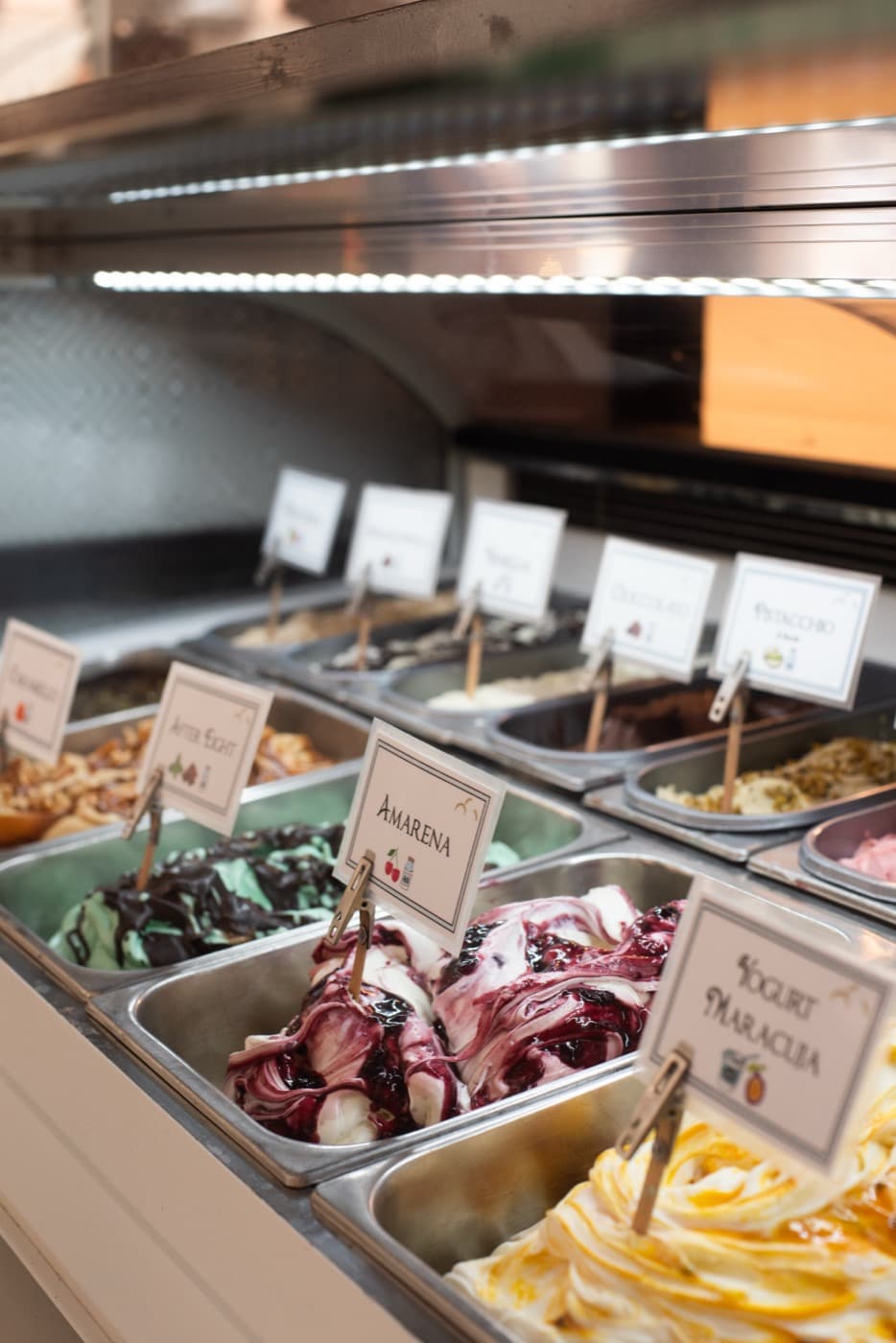 Coppetta di gelato artigianale de La Gelateria di Lugano